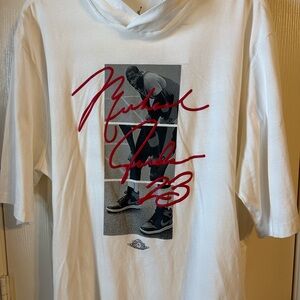 Michael Jordan t-shirt hoodie size XL